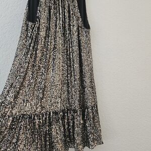 A line Sequin 1920s Look Dress